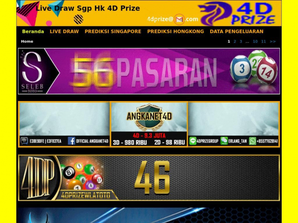 Live Draw Sgp Hk 4d Prize Angka Jadi Hk Jitu Hari Ini