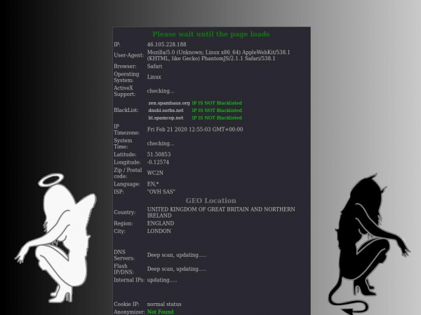 Check Your IP Check DNS Check For Anonymity