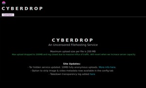 CyberDrop An Uncensored Filehosting Service