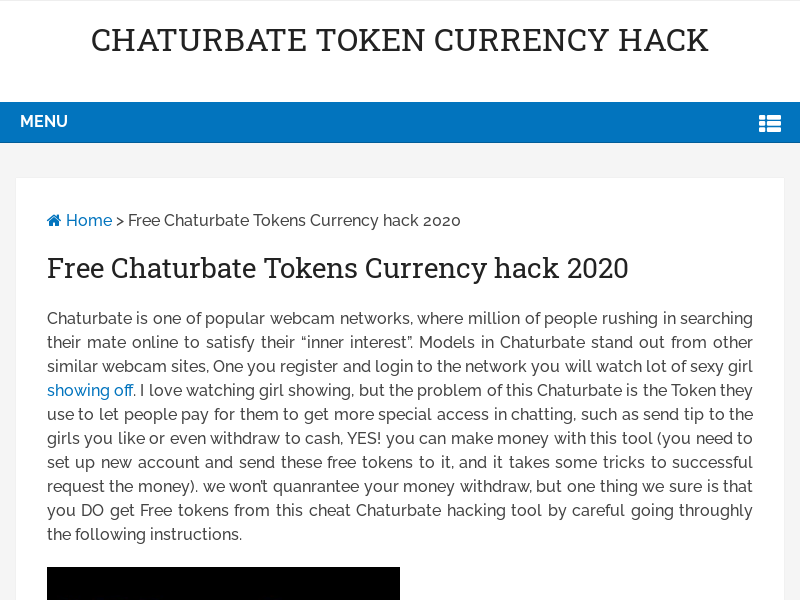 Free chaturbate tokens hack Free Chaturbate