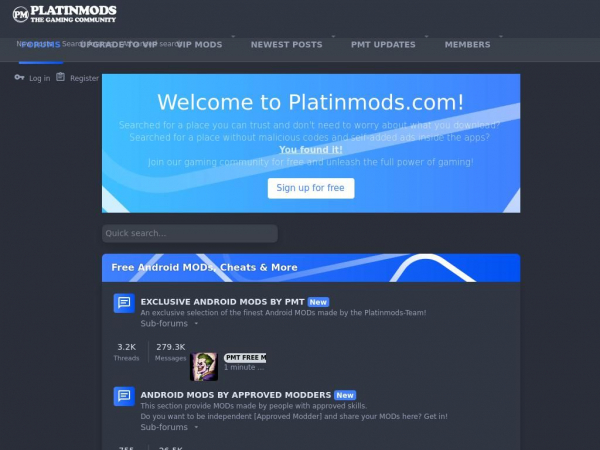 platinmods.com Competitors - Top Sites Like platinmods.com