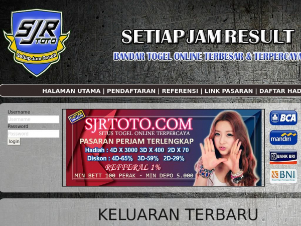 Bandar Togel Lisboa4D
, Sjr Toto Bandar Togel Online Terbesar Dan Terpercaya