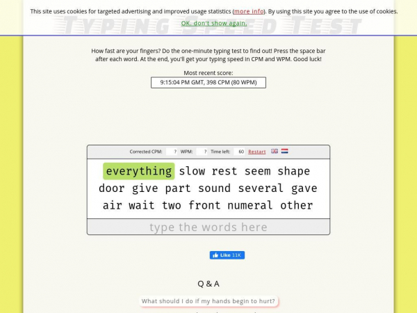 typing test cpm and wpm typing test cpm and wpm